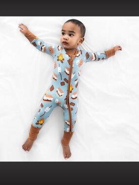 🌲 Little Sleepies S'mores Galore Zippy